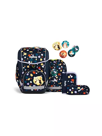 ERGOBAG | Schultaschenset 5tlg CUBO - Bärnsteinhöhle | 